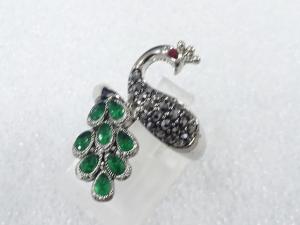 色石　指輪(10号)